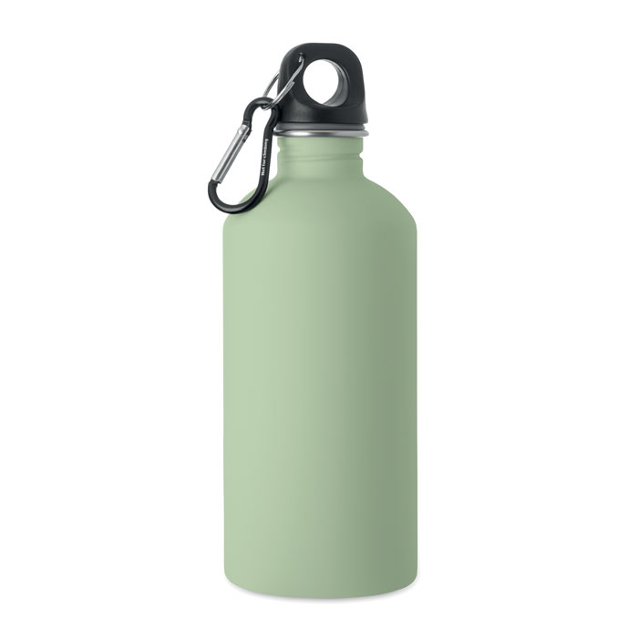 Bouteille 500 ml en acier recyclé personnalisée Remid Moss Vert menthe